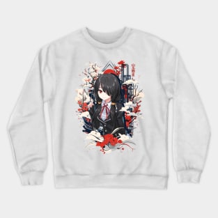 Kurumi tokisaki Crewneck Sweatshirt